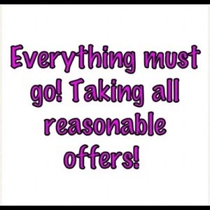 Everything must go go go